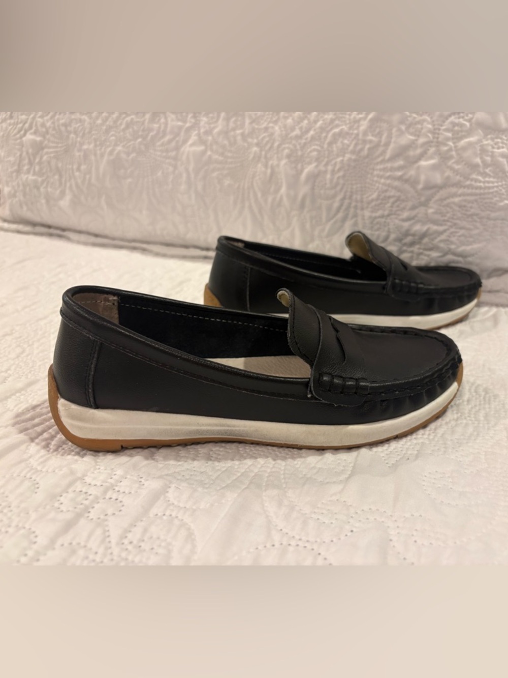 Classic Black Women's Casual Loafers